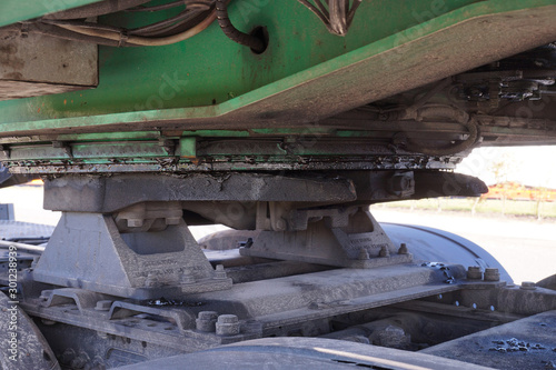 Canvastavla Rear of the tractor