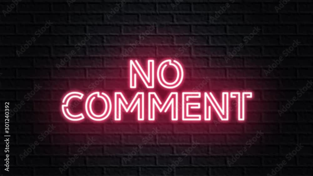 red neon video animation no comment red neon video animation no comment