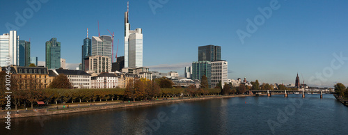 Frankfurt am Main in Deutschland. Stadtbild