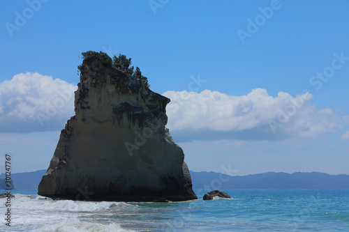 Strand Meer K  ste in Neuseeland
