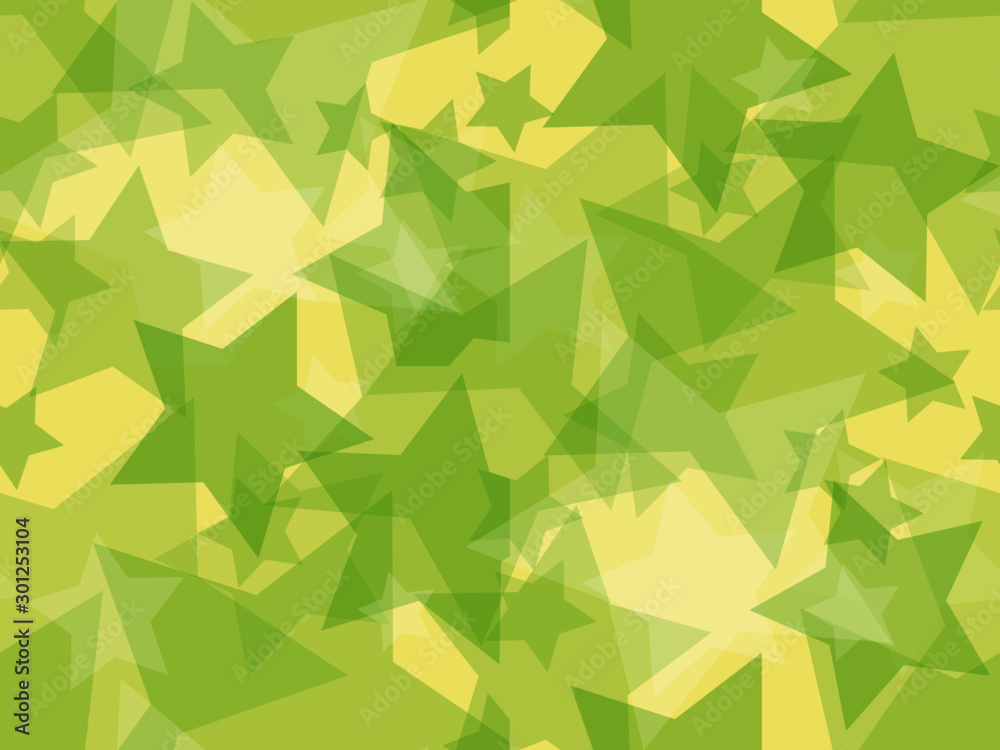 star green yellow pattern vector illustration 