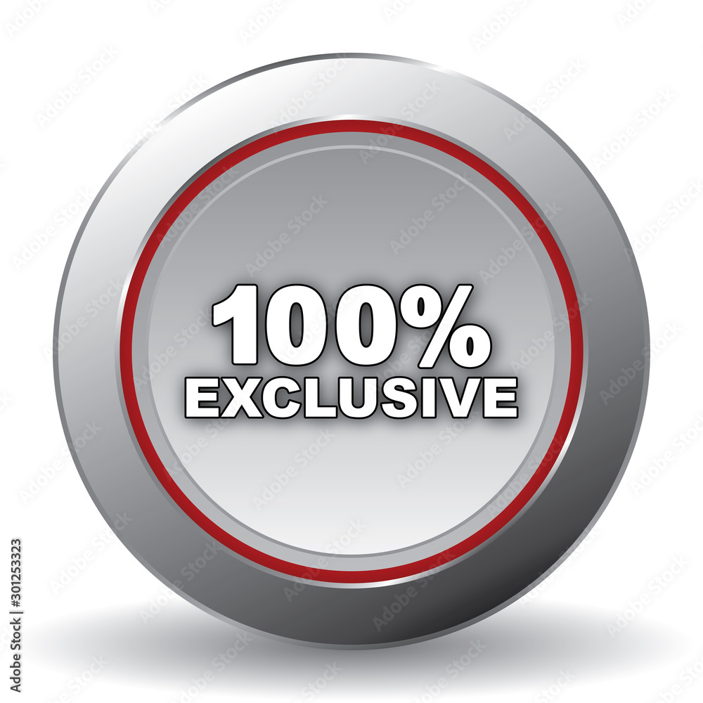 100% exclusive icon
