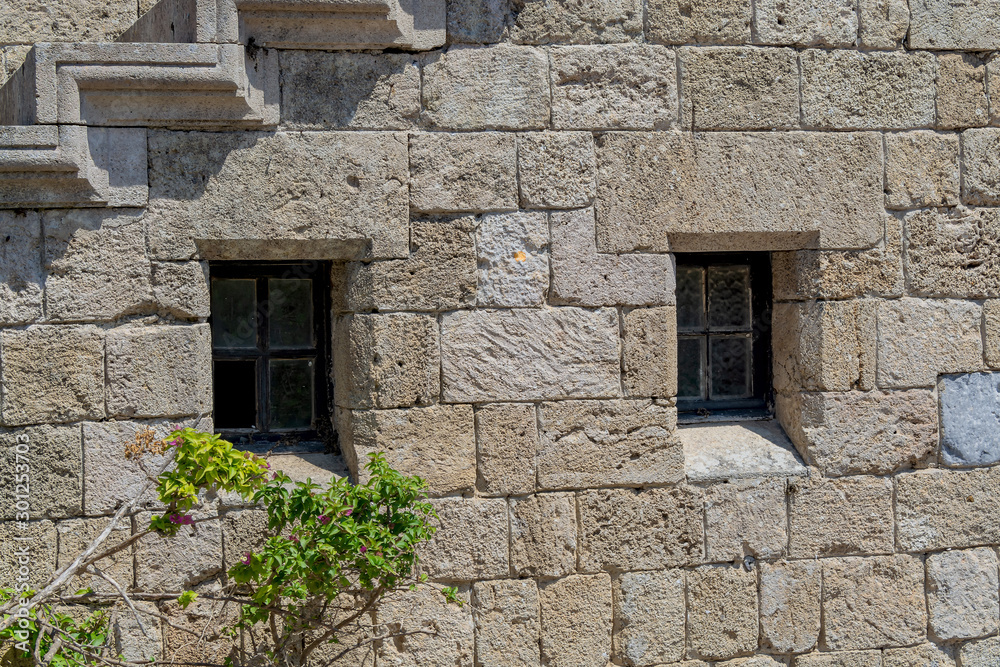 Windows, doors, elements and decorations of houses and buildings