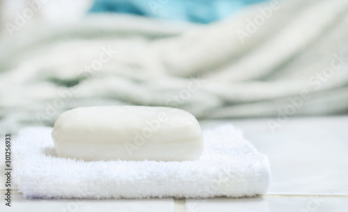 Soap and cloth for washing