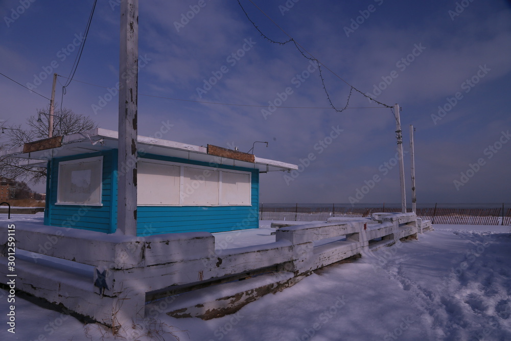 house in snow house in snow