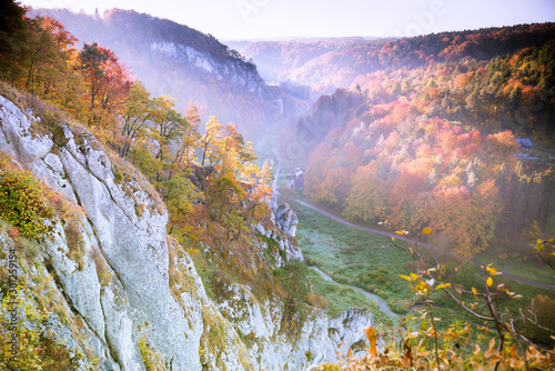 Wschód słońca w Ojcowie photo