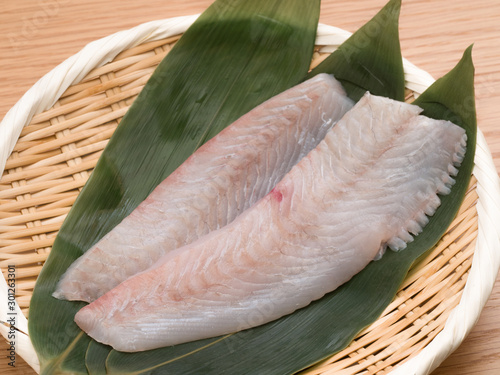 Plakat ヒラメの刺身
