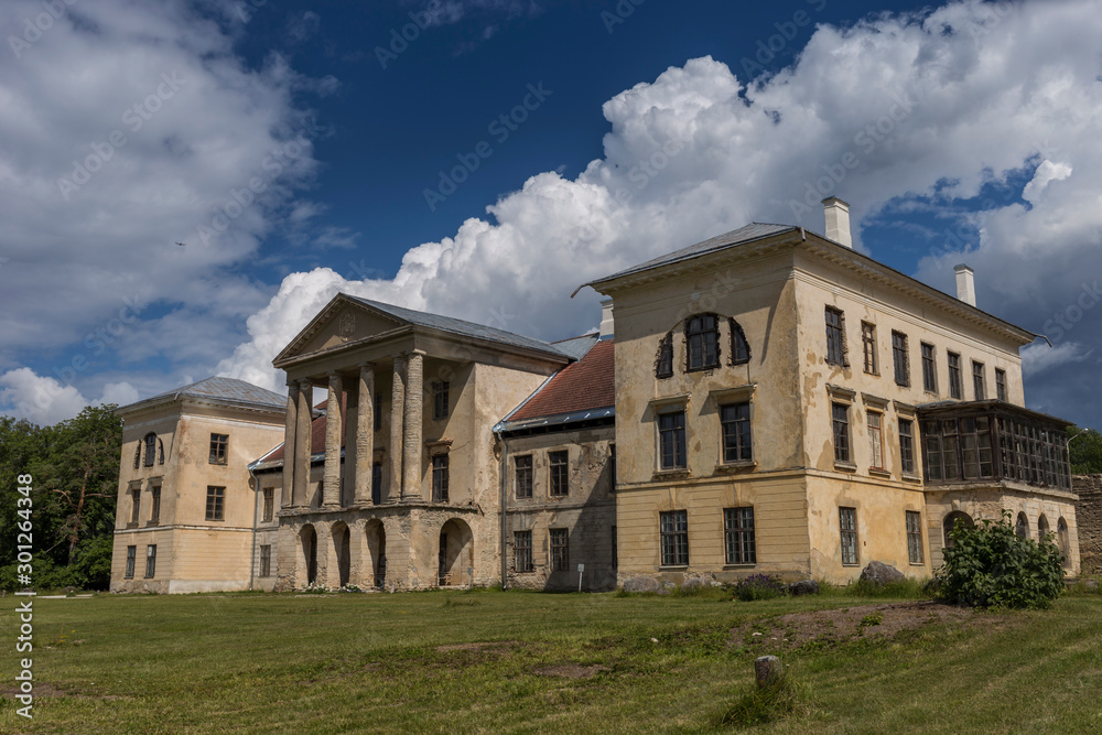 Kolga Manor at summer. It's located in northern Estonia, Lahemaa National Park