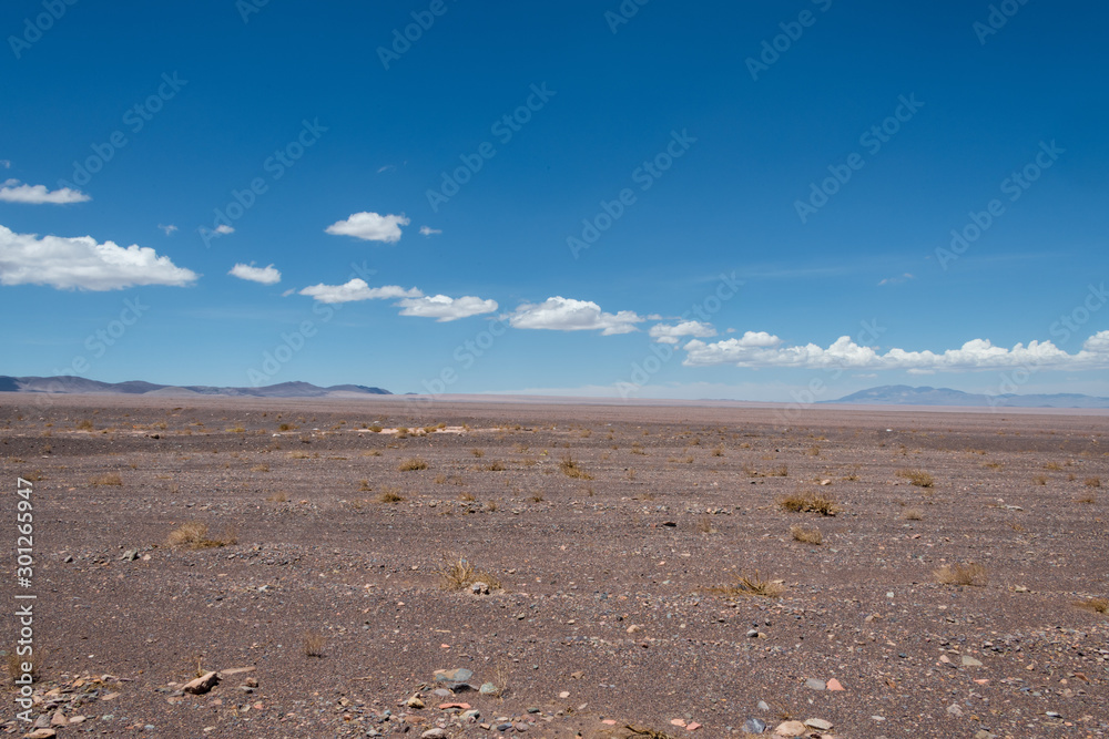 Desert and Clouds in San Pedro de Atacama Chile