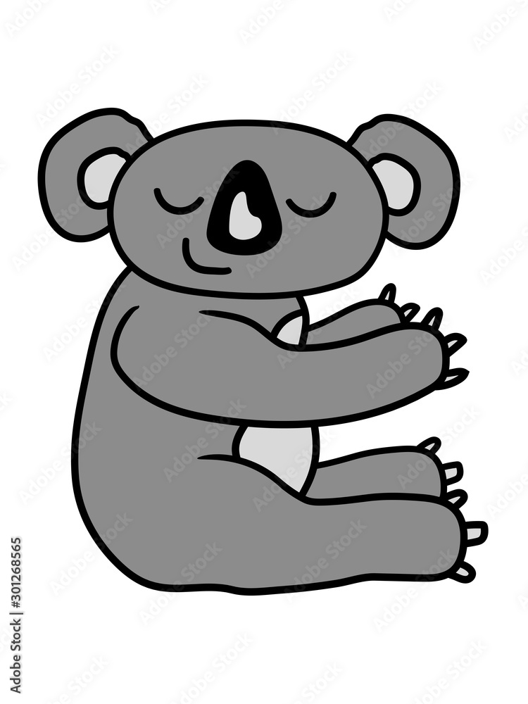 koala bär kuscheln schlafen müde festhalten süß niedlich clipart design cool glücklich klein teddy bär beuteltier australien liebe koala bär kuscheln schlafen müde festhalten süß niedlich clipart design cool glücklich klein teddy bär beuteltier australien liebe
