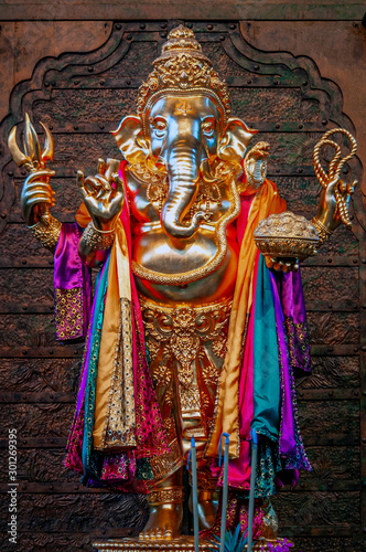A Statue of Ganesha in Chiang Mai, Thailand