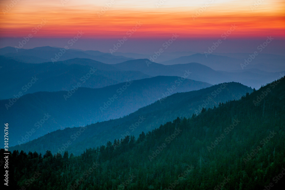 Fototapeta premium Mountain Sunrise