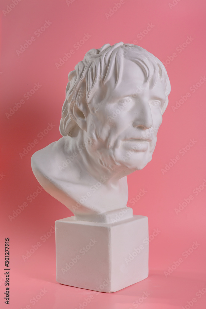 The famous Roman tragedy writer Seneca, 4 years BC - 65 BC, is commonly known as the pirate's plaster sculpture.