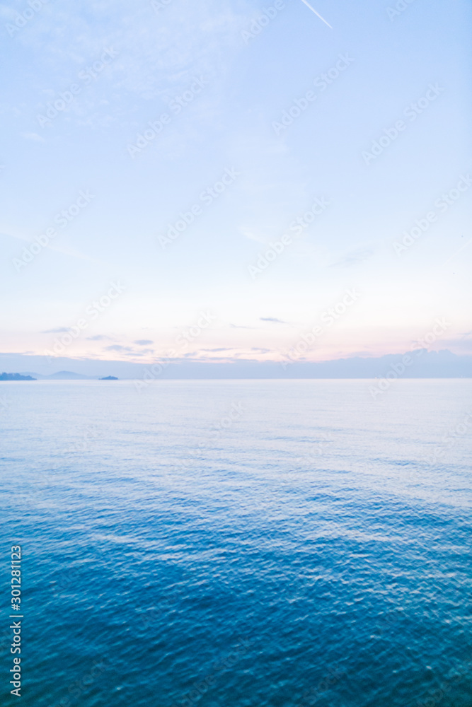 Blue ocean view