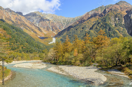 上高地 穂高連峰 長野県松本市 Kamikochi Hotaka mountain range Nagano Matsumoto city