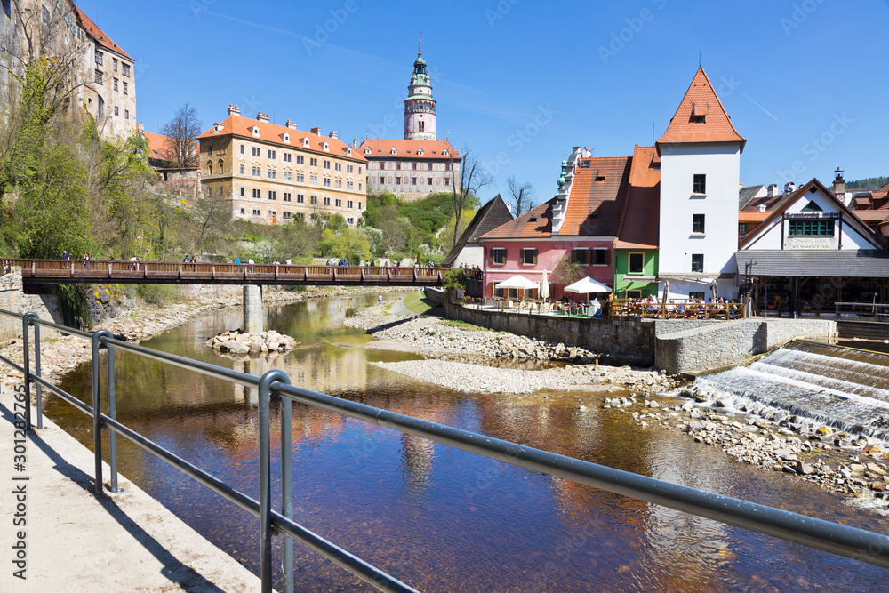 Cesky Krumlov town (UNESCO), South Bohemia, Czech republic, Europe