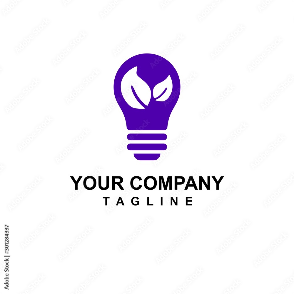 bulb environmental and save energy idea for company logo and icon bulb environmental and save energy idea for company logo and icon