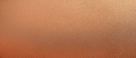 Panorama bronze texture background. Panoramic shiny smooth bronz