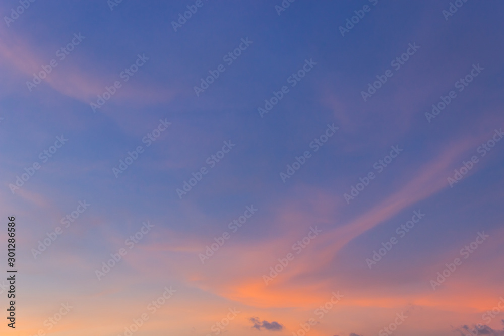 sky with clouds