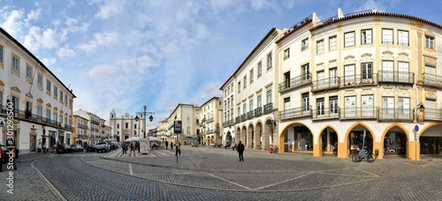 Fototapeta Naklejka Na Ścianę i Meble -  on the street in the Evora city - Portugal