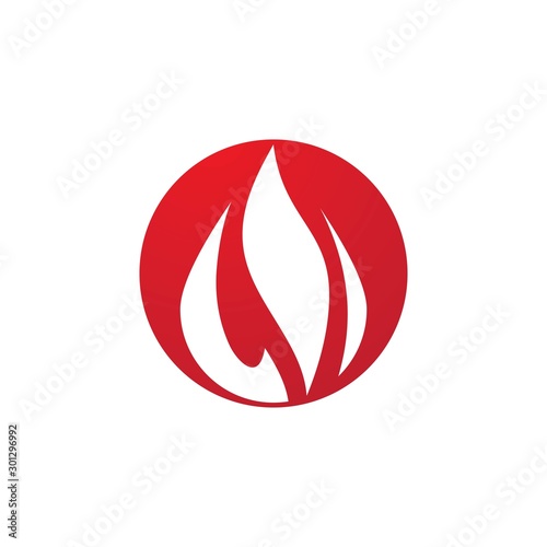 Fire flame Logo