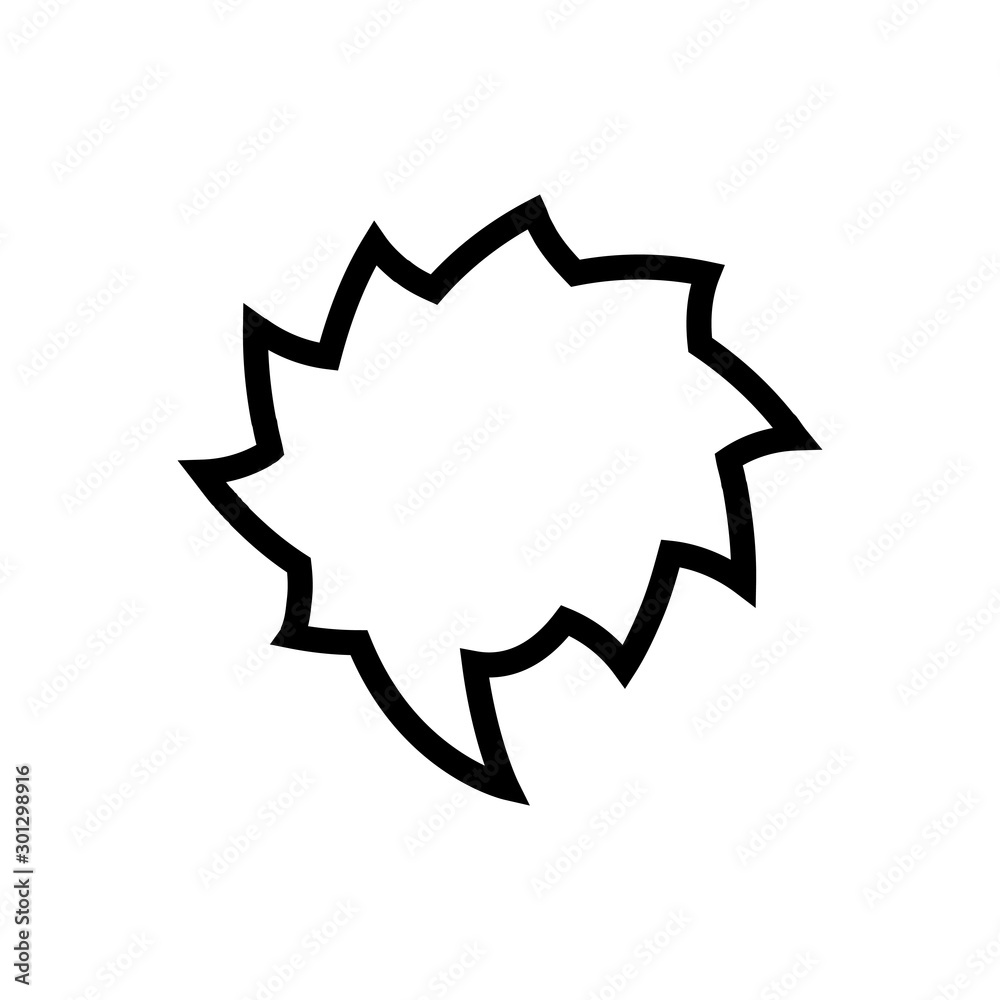 bubble speak icon trendy flat design bubble speak icon trendy flat design