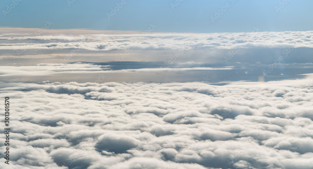 Cloud layer from airplane height Cloud layer from airplane height