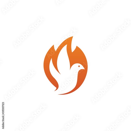 pigeon fire logo