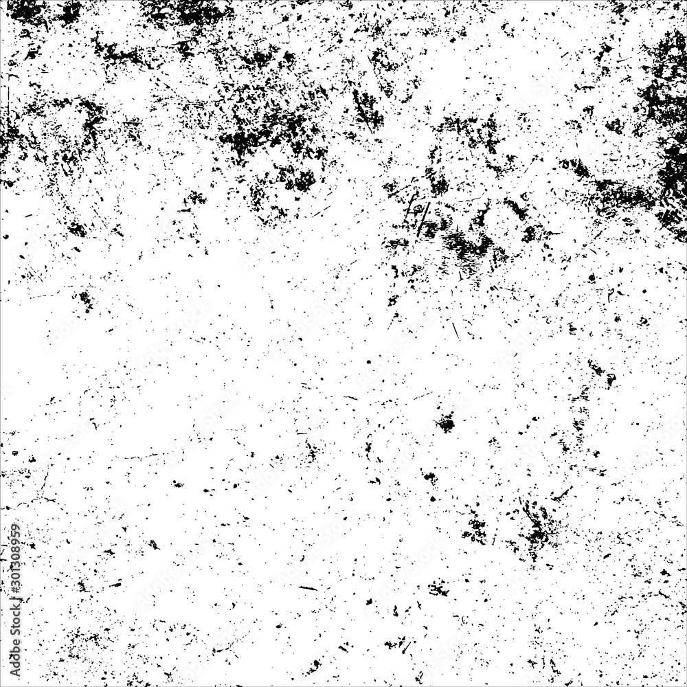 vector black and white abstract grunge background.