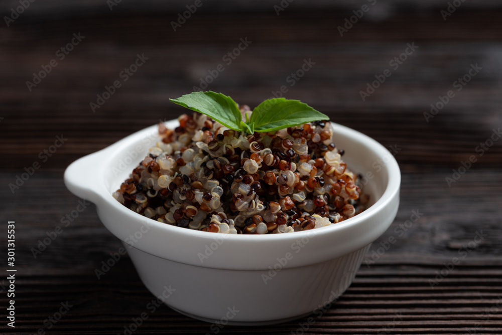 Hot Cereal Mix of Red and Whole Grain Quinoa Hot Cereal Mix of Red and Whole Grain Quinoa
