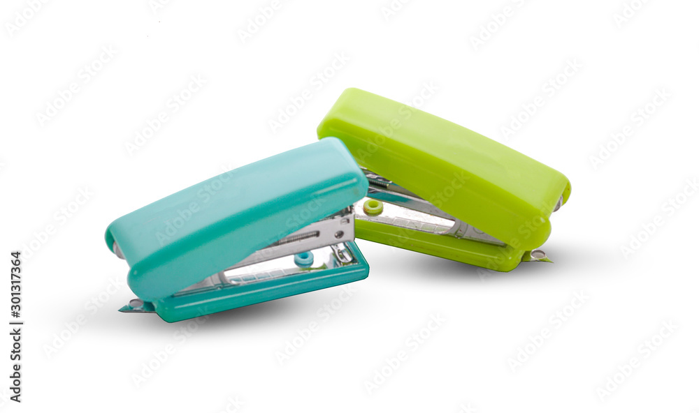 stapler isolated on a white background stapler isolated on a white background