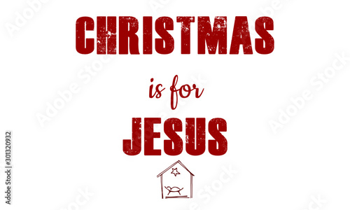 Christmas Quote, Winter X mas slogan, Inspirational text for invitation design