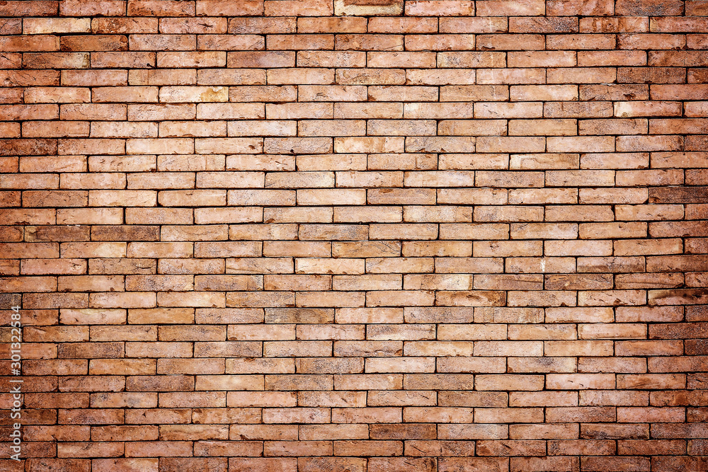 Old brick wall texture abstract background