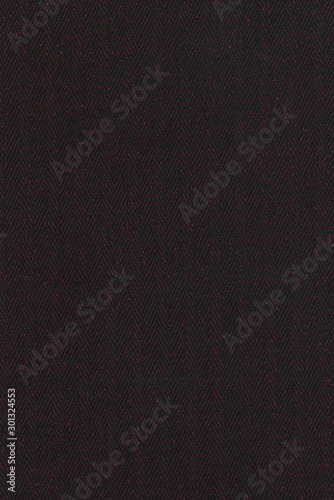 black and red linen zigzag tread pattern fabric texture background  © Dizzy