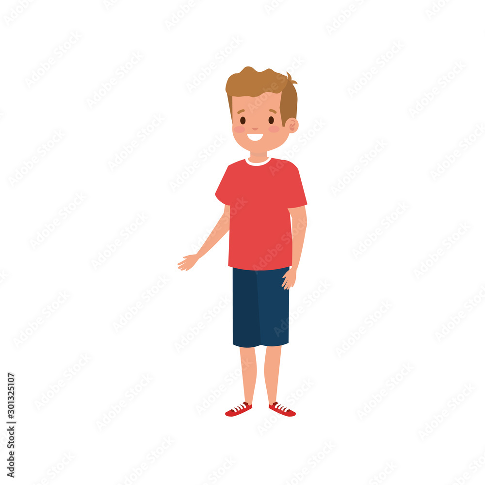 cute little boy avatar character vector illustration design cute little boy avatar character vector illustration design