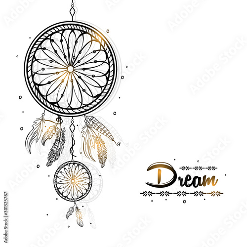 Creative Boho Style Dream Catcher.