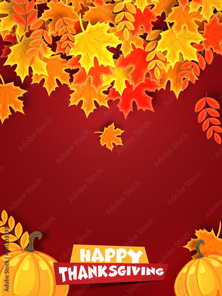 Creative background for Thanksgiving Day.