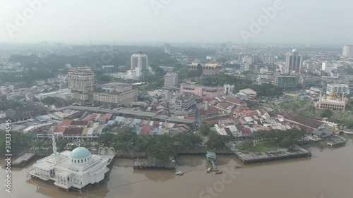  Kuching, Sarawak / Malaysia - November 8 2019: The buildings, landmarks and scenery of Kuching city, capital of Sarawak, Borneo island. Showing the famous landmarks in the Kuching city photo