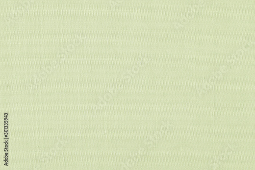 Cotton silk blended fabric wall paper texture pattern background in pastel white pale lime green cyan color tone