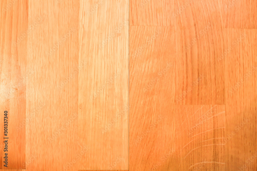 Naklejka premium Wood plank brown texture background