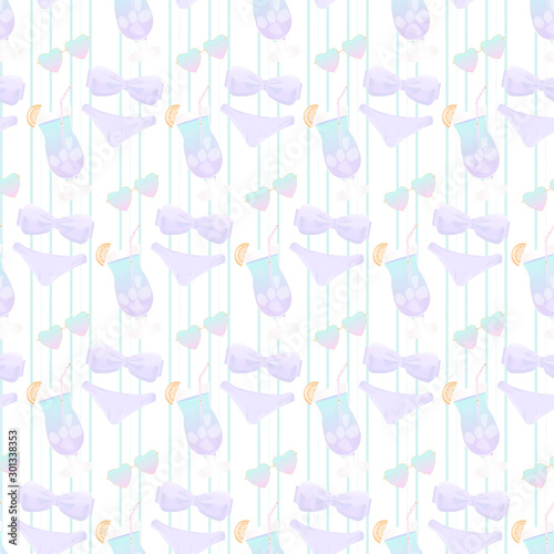 Swimwear Seamless Pattern