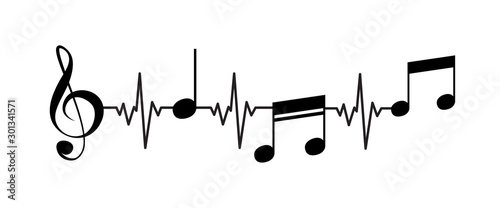 Life is music concept art. 