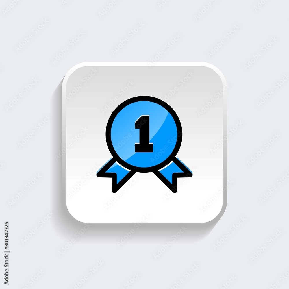 Star icon symbol of best product or favorite with modern flat style icon for web site design, logo, app, UI isolated on white background. Vector illustration Star icon symbol of best product or favorite with modern flat style icon for web site design, logo, app, UI isolated on white background. Vector illustration