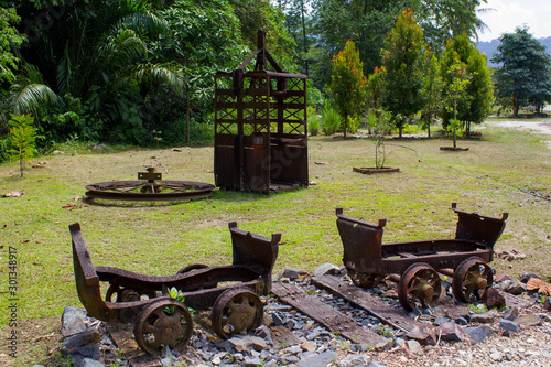 sungai lembing tin mine in Malaysia, Asia photo