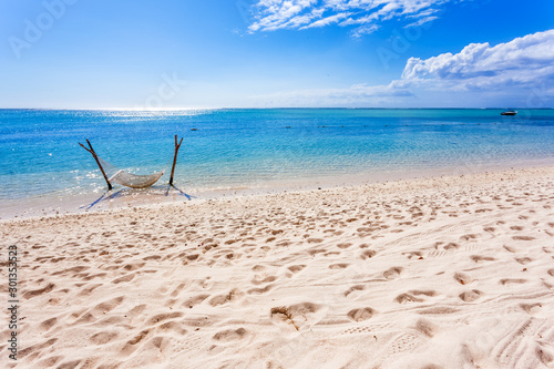 beach and sea, Morne Brabant, Mauritius 