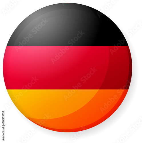 Circular country flag icon illustration ( button badge ) / Germany Free Download Circular country flag icon illustration ( button badge ) / Germany - GFXLoad