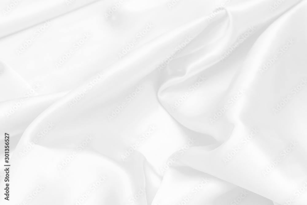 white fabric texture soft blur background