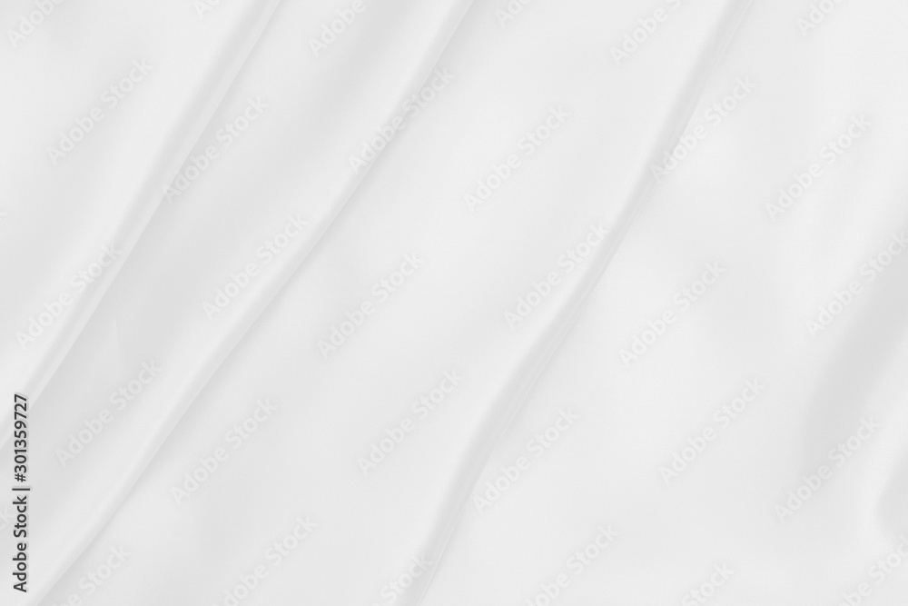 white satin fabric texture soft blur background