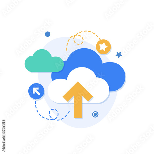 Cloud upload icon,Upload sign icon,Load symbol photo