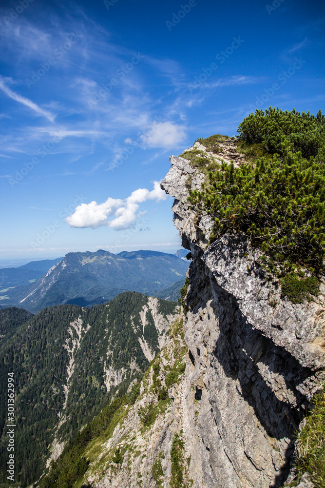 Fototapeta premium Alpen im Sommer